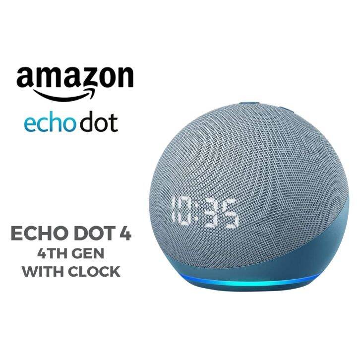 Amazon Echo Dot 4th and 5th Gen With Clock and Alexa / Echo Dot 4 Smart ...