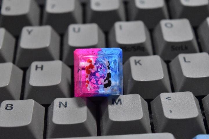 artisan-keycap-pink-blue-carp-fish-งาน-handmade-งานฝีมือ-สวยงาม-พร้อมส่งในไทยครับ-ร้านจริงต้อง-babyshiw