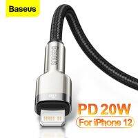 Baseus สาย PD 20W USB C สำหรับ12 Pro Max 11 X Xr Xs ชาร์จเร็วสำหรับ Ipad Air 4 Type C USB C สายชาร์จ USB-C วันที่