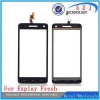 แผงสัมผัสขนาด5นิ้วใหม่สำหรับ Explay Fresh Touch Screen Digitizer การเปลี่ยนกระจกด้านหน้าจัดส่งฟรี