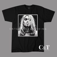 เสื้อยืดคอกลมเสื้อผ้า Cntgarageclothing | เสื้อยืด ลาย Nirvana KURT COBAIN | Nv 025 | เสื้อยืดแขนสั้น พิมพ์ลาย DISTROS-4