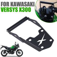 Motorcycle Accessories Navigation Bracket Mobile Phone GPS Plate Stand Holder Handlebar For KAWASAKI VERSYS X300 X-300 300X