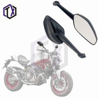 Motorcycle Left/Right RearView side Mirrors Fit For Ducati Diavel 14 Monster 821 1200 1200S