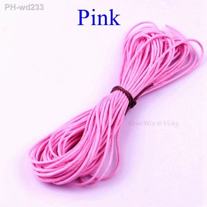 10-meters-1-5mm-waxed-leather-thread-wax-cotton-cord-string-strap-necklace-rope-bead-for-shamballa-bracelet-17-colors-choice