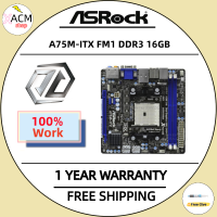 ใช้ ASRock A75M-ไอทีเอ็กซ์มินิ-ไอทีเอ็กซ์มินิ HTP Corginal เมนบอร์ดเดสก์ท็อปที่ใช้ A75ซ็อกเก็ต FM1 DDR3เมนบอร์ด USB3.0เมนบอร์ด SATA3