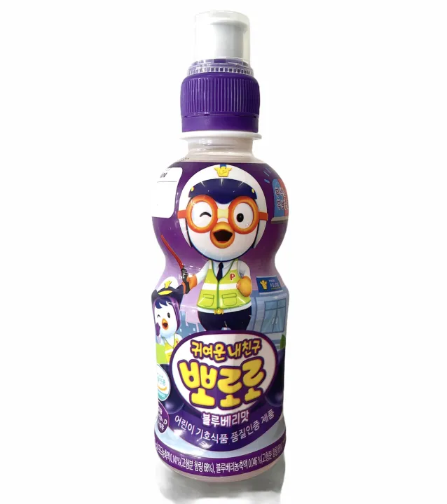 Pororo Drink 235ml Blueberry (bottle of 2) | Lazada PH