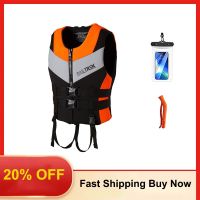 Neoprene Life Vest Buoyancy Drifting Safety Vest Life Jacket Safety Buckle Floating Foam Adjustable for Surfing Sailboard Rowing  Life Jackets