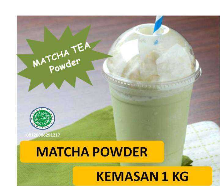 Matcha Powder 1 Kg/ Bubuk Minuman Matcha Tea 1kg/ Matcha 1 Kg | Lazada ...