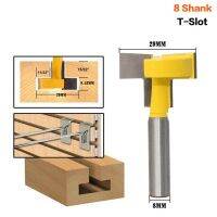 T-Slot Router T-Track คุณภาพ1ชิ้นบิต-8 "1/2 ก้านสำหรับงานไม้ราคาเครื่องตัดสิ่ว