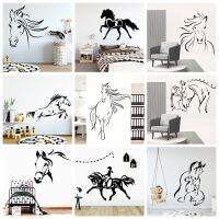 Creative Wall Sticker Horse Vinyl Wallpaper For Baby Room Decor Stickers Wall Decals Horse Poster Decal For Wall Mural Wall Stickers  Decals