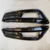 2pcs Auto Left Right Side Front Bumper Fog Light Grille Grill Cover For Ford Focus 2015 2016 2017 2018 ST Only