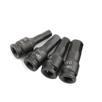 (1PC) Pneumatic 1/4 Hex Drive Impact Hexagon Head Bit Socket H5 H6 H7 H8 10 H10 H11 H12 38mm length