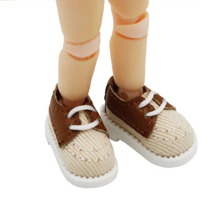 inpatientstore66in4สำหรับ1-12ตุ๊กตาอุปกรณ์เสื้อผ้ารองเท้าผ้าใบแฟชั่นแบบทำมือรองเท้ากีฬาตุ๊กตารองเท้าเสื้อผ้าลำลอง