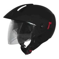 Masei-Casei De Motocross Con Doble Lente, Casco De Moto Jet Vintage, Rubí, 3/4, 5สี