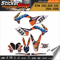 sticker KTM 250 - 350 EXC 2014-2016 No.1