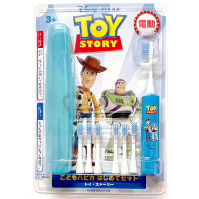 HAPICA Electric Toy Story Toothbrush Holder + Brush 6 piece　Direct from Japan