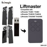 2023 latest Liftmaster TX2EV/TX2EVS/TX4EV/TX4EVS/TX4UNI/TX4UNIS 433.92MHz ประตูโรงรถรีโมทโรเนียวเปิดประตู