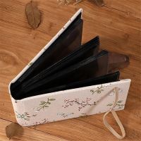 200/100 6-inch photo album Black inside canvas scrapbook Wedding anniversary album Family photos Childrens gifts  Photo Albums