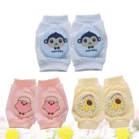 3 Pairs Toddler Kneepads Kids Elbow Pads Knee Pads 6 Month Old Baby Essentials Baby Knee Pads Breathable Toddler Socks Grip