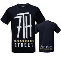 DSL001 เสื้อยืดผู้ชาย 7th Street เสื้อยืด รุ่น SLD006 สีกรมท่า เสื้อผู้ชายเท่ๆ เสื้อผู้ชายวัยรุ่น