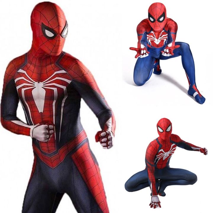 Insomniac PS4 Kids Spiderman Costume Kid Halloween Costume