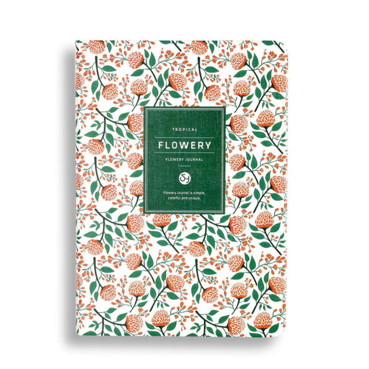 a5-agenda-notebook-paper-notebooks-organizer-notebook-yearly-planner-vintage-flower-notebook-weekly-planner