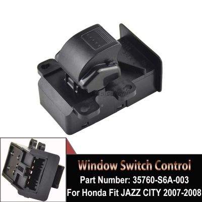▲☈ 35760-S6A-003 Car Power Master Window Control Switch FR RL RR For HONDA FIT JAZZ CITY 2003 2004 2005 2006 2007 2008 STREAM RN3