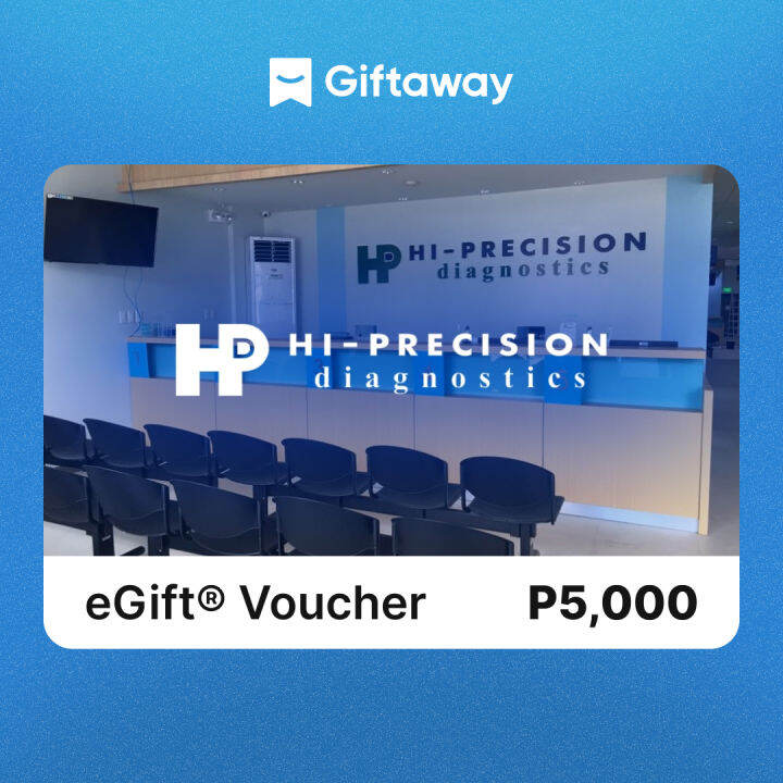 HiPrecision Diagnostics P5000 eGift Lazada PH