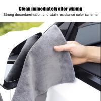 Tesla ModelY/3 Advanced Car Wash Towel Car Cloth Special Interior Absorbent Cloth Car R6R6