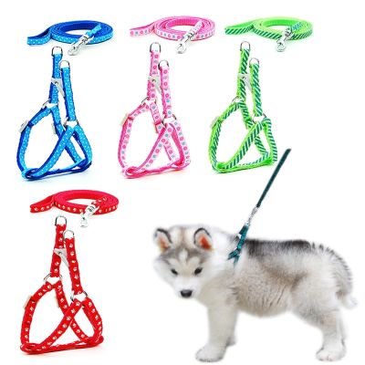 [HOT!] 2 pieces/lot Dog Cat Harness Leash Harness Vest Leash Collar Puppy Small Pet Outdoor Walking Chihuahua Terier Schnauzer
