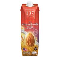 137 degrees Almond Milk with Malt 137 ดีกรี นมอัลมอนด์ ผสม มอลต์ 1000ml.