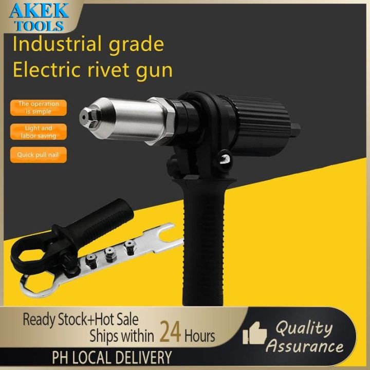 Electric Riveter Drill Rivet Machine Electric Rivet Nut Riveting Tool ...