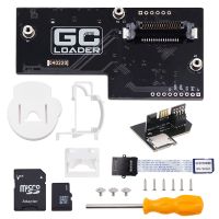 GC Loader Lite (รุ่นโคลน) พร้อมอะแดปเตอร์ SD2SP2เครื่องอ่านบัตร TF ที่เข้ากันได้กับ Nintendo Gamecube Console (DOL-001/DOL-101)