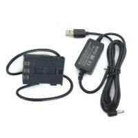 DR-700 Dummy Battery + USB Adapter Charging Cable for Canon G7 G9 S50 S55 S60 S70 Camera as NB-2L NB-2LH DR-20