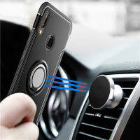 For P20 Lite P 20 case Hybrid Armor Magnet Car Holder Ring for Mate 20 Lite 10 Pro Honor 8X Max Nova 3 3i P Smart plus