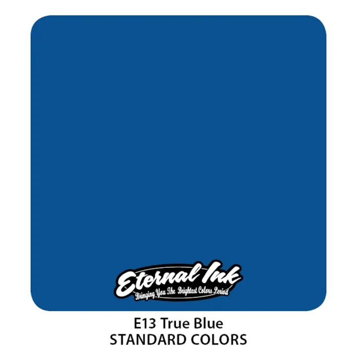 หมึกสักอีเทอนอลtrue-blue-ขนาด-1-ออนซ์-สีสักลาย-เอทานอล-หมึกสัก-เอทานอล-หมึกแท้-100-จากอเมริกา-eternal-tattoo-ink-true-blue-1oz-100-original-from-america