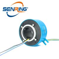 【HOT】▬► Conductive Through bore slip ring diameter 60mm 130mm current 10A for 6 wires 12 stock available