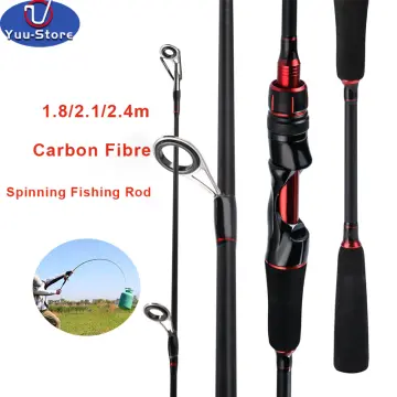 Mavllos DELICACY Hollow Solid 2 Tips UL Spinning Fishing Rod Ultralight  Carbon Fiber L.W 0.6-8g Spinning Casting Rod