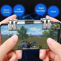 Mobile Phone Gaming Trigger For PUBG Fire Button Aim Key L1R1 Shooter Controller Game For IPhone Samsung Xiaomi Huawei