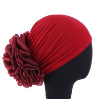 【CC】♦❖  Big Hijab Volumizers Turban Bonnet Muslim Inner Hijabs to Wear Color Headwrap Chemo Cap