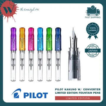 Pilot Kakuno w/ Converter Limited Edition Fountain Pen – Everything  Calligraphy