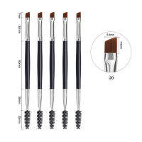 LOYBJ 5102050pcs Eyebrow Brush Double Head Eye Brow Comb Eyelash Cosmetics Makeup Brushes Professional Eyebrows Beauty Tools