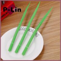 P-LIN ปากกาบอลพอยท์ใบไม้สีเขียว25ชิ้นมีฝาปิดเหมือนหญ้าปากกาเป็นกลางหมึกพิเศษความเข้มหมึกดำบ้าน