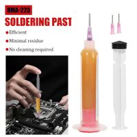 ❁ Original Flux RMA223 RMA-223 BGA PCB No-Clean Solder Paste Welding Advanced Oil Flux Grease 10cc Soldering Repair Accessories