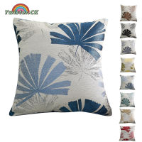 Twister.CK Leaves Pattern Pillow Cases Throw Pillow Covers Decorative Cushion Covers For Home Decoration (45 x 45cm)