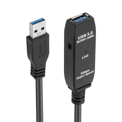 ส่วนขยาย USB ความเร็วสูง3.0 W/เครื่องขยายสัญญาณ USB ตัวผู้ไปยังตัวเมียสายต่อข้อมูล5Gbps 5M-30M