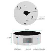 CORUI Tuya สมาร์ท WiFi ไร้สายเครื่องตรวจจับก๊าซธรรมชาติที่ติดไฟได้ก๊าซเซ็นเซอร์การรั่วไหลแหล่งจ่ายไฟ USB โดยไม่ต้องเสียบ