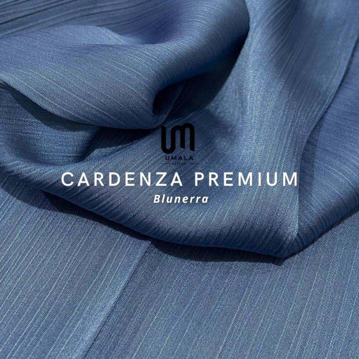 Kain Cradenza/Cardenza Silk Premium Quality 1 Meter Kain Meteran