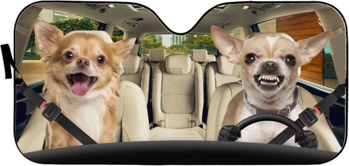 chihuahua-auto-sun-shade-car-windshield-window-cover-cute-chihuahua-dog-family-sun-visor-protector-sunshade-animal-car-decor