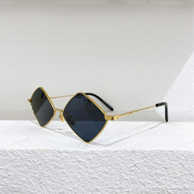 Luxury nd Designer Fashion SL302 Women Sunglasses R Small Square Frame Glasses Black Rectangular Sun Glasses Girls UV400